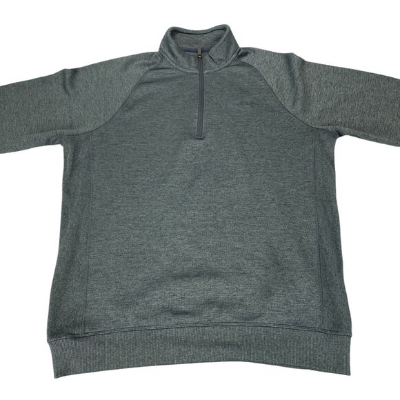 Under armour Storm1 Sweatshirt Mens Large Gray Coldgear Logo Quarter Zip - Picture 8 of 16